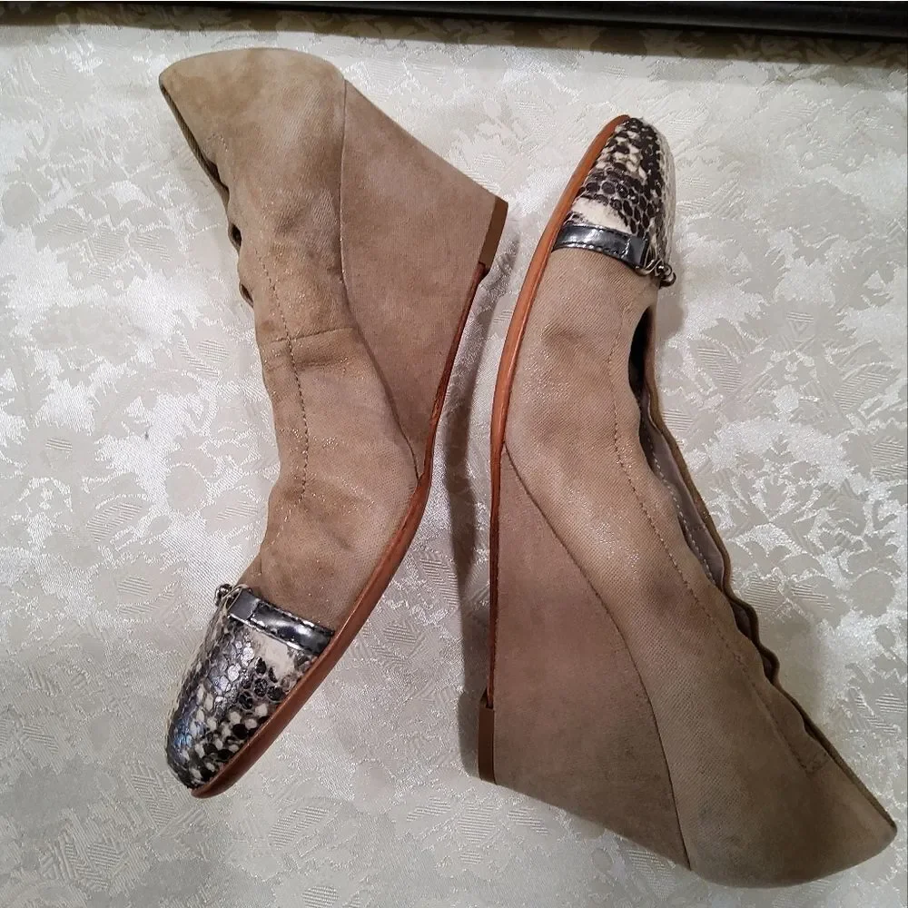 AGL Attilio Giusti Leombruni Wedge Shoes Size 38/8